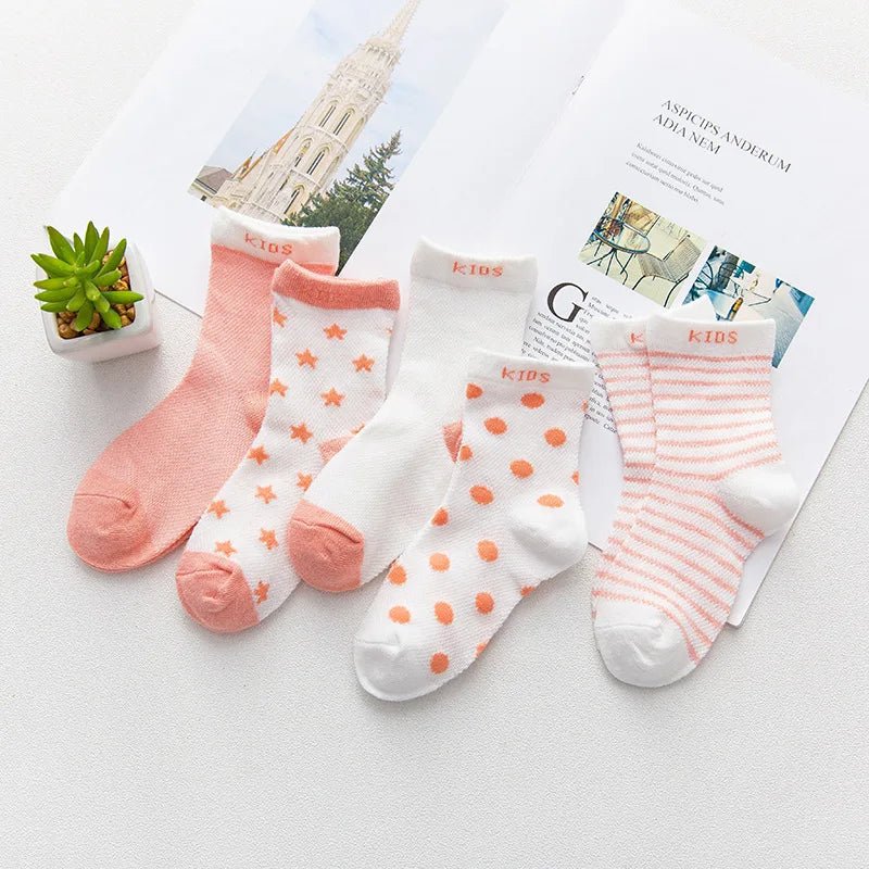 Chaussettes pour bébé - Cigogne et bébé