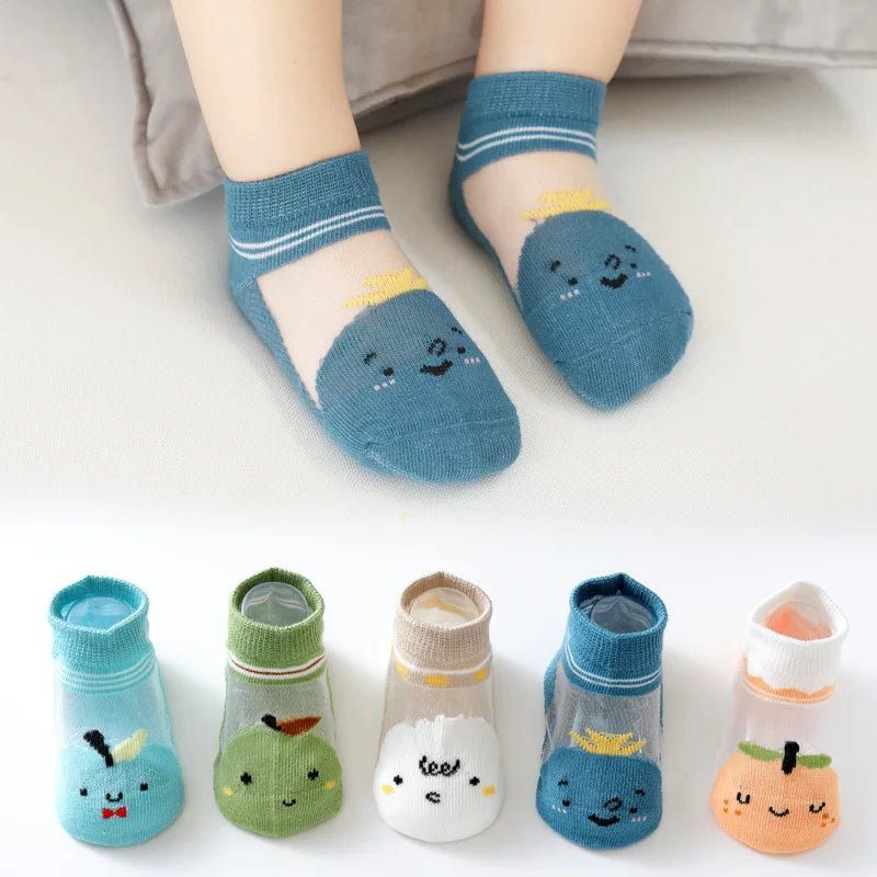 Chaussettes pour bébé - Cigogne et bébé