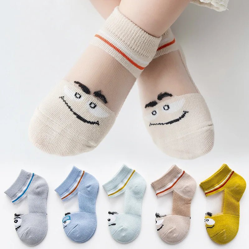 Chaussettes pour bébé - Cigogne et bébé