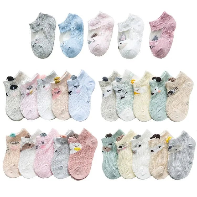 Chaussettes pour bébé - Cigogne et bébé