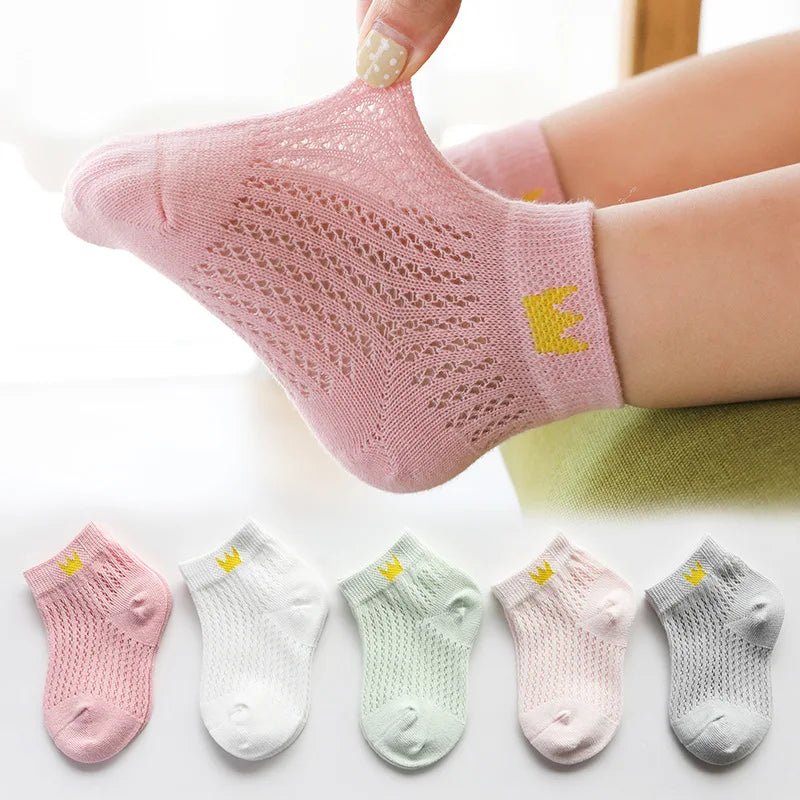 Chaussettes pour bébé - Cigogne et bébé