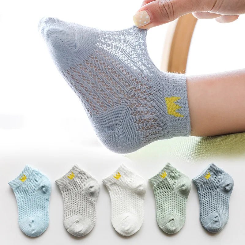 Chaussettes pour bébé - Cigogne et bébé