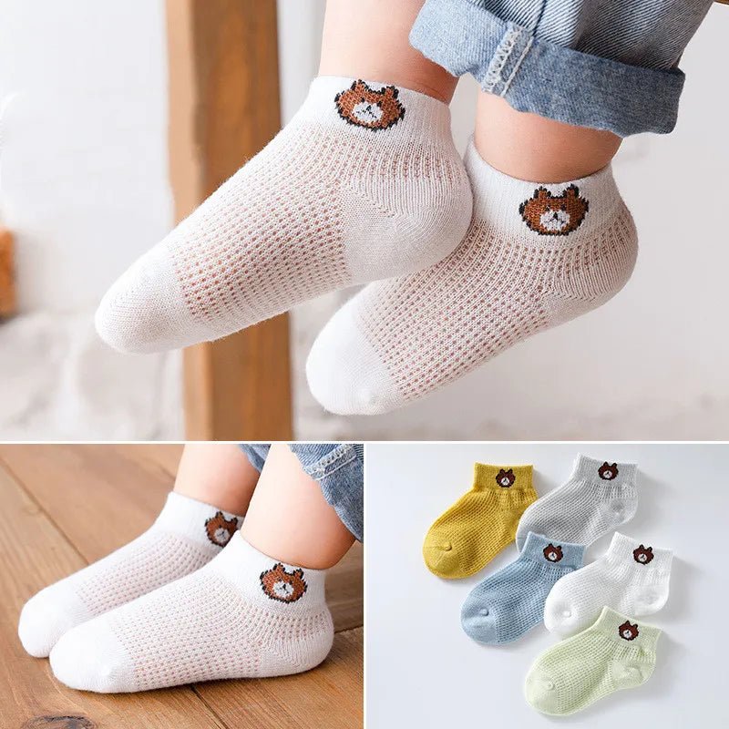 Chaussettes pour bébé - Cigogne et bébé