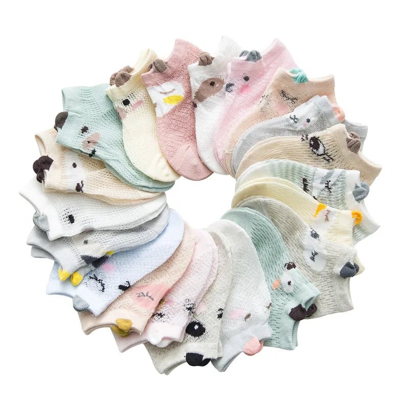 Chaussettes pour bébé - Cigogne et bébé