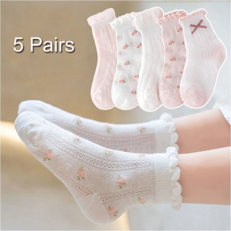 Chaussettes pour bébé - Cigogne et bébé