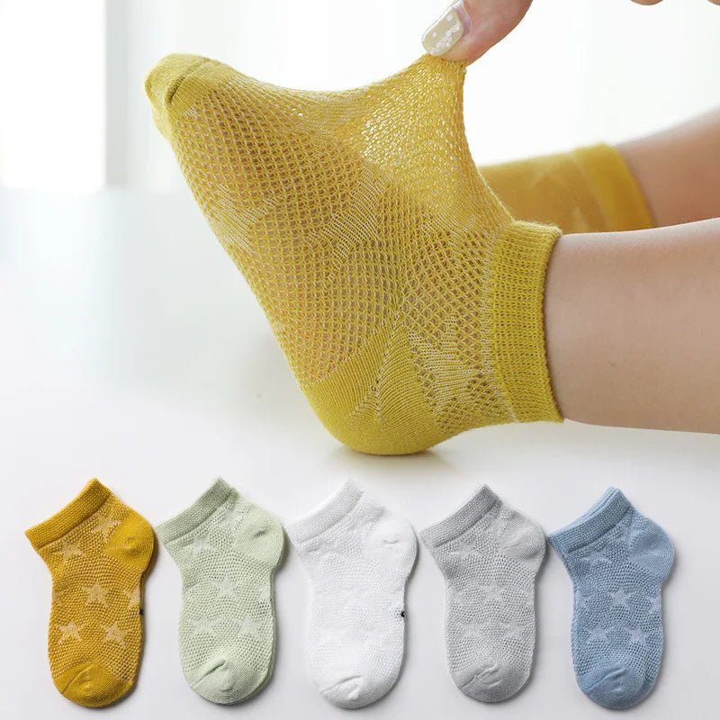 Chaussettes pour bébé - Cigogne et bébé