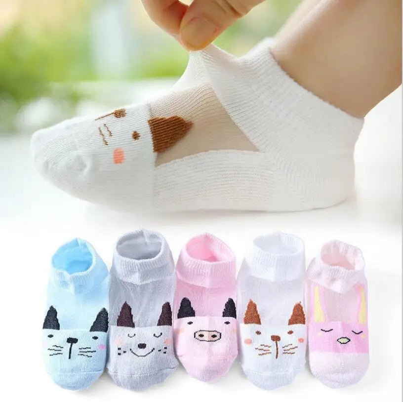 Chaussettes pour bébé - Cigogne et bébé