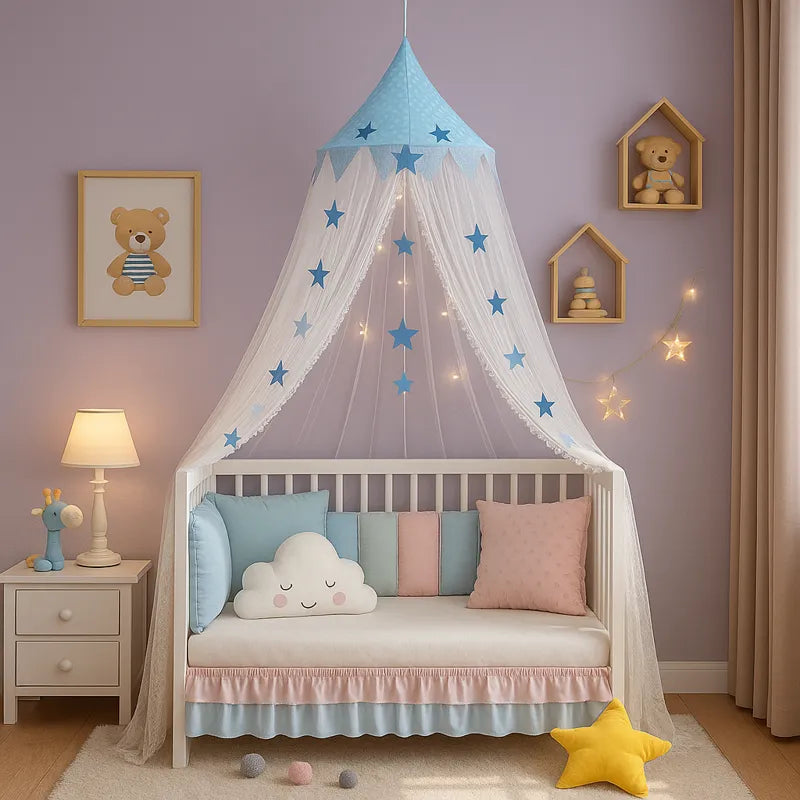Ciel de lit bébé | élégant et apaisant