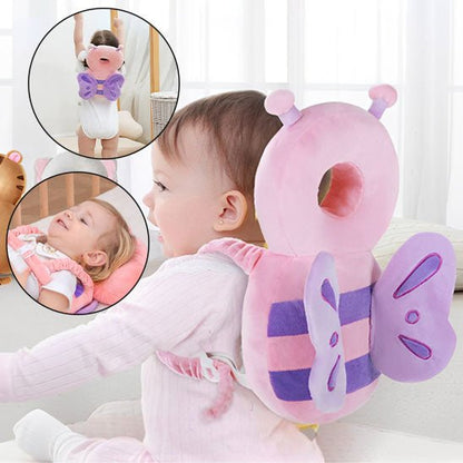 Coussin anti - chute bébé - Cigogne et bébé
