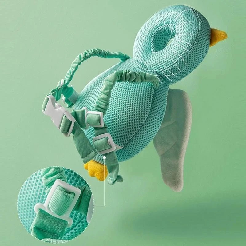 Coussin anti - chute bébé - Cigogne et bébé