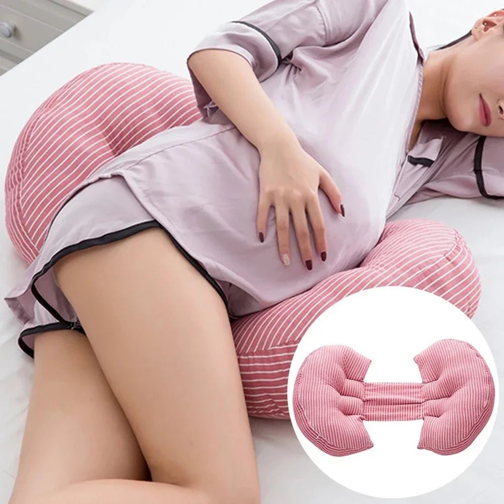 Coussin de grossesse ergonomique – Sommeil réparateur - Cigogne et bébé