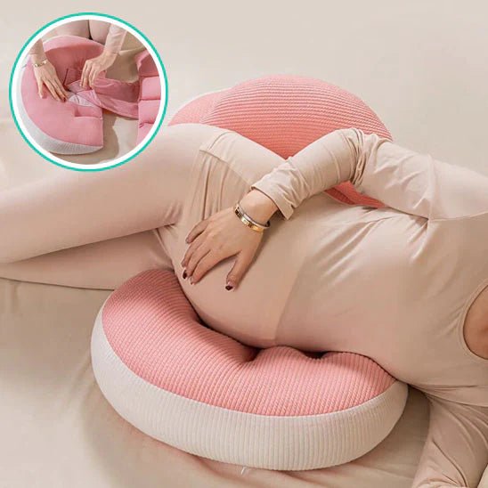 Coussin de grossesse ergonomique – Sommeil réparateur - Cigogne et bébé