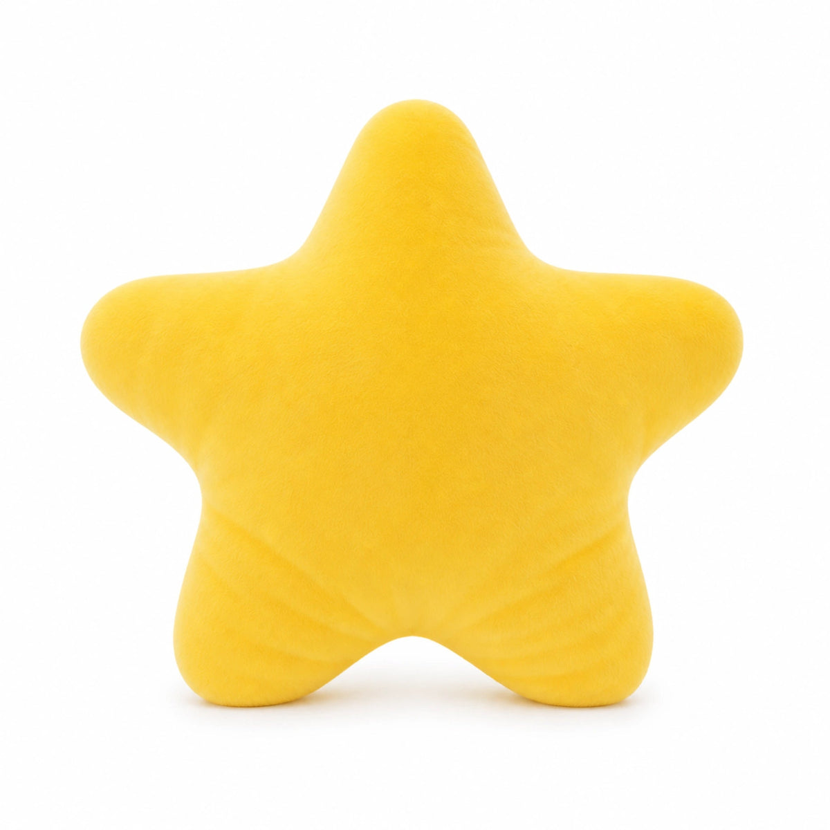Coussin étoile jaune doux pour bébé décoration chambre enfant moelleux