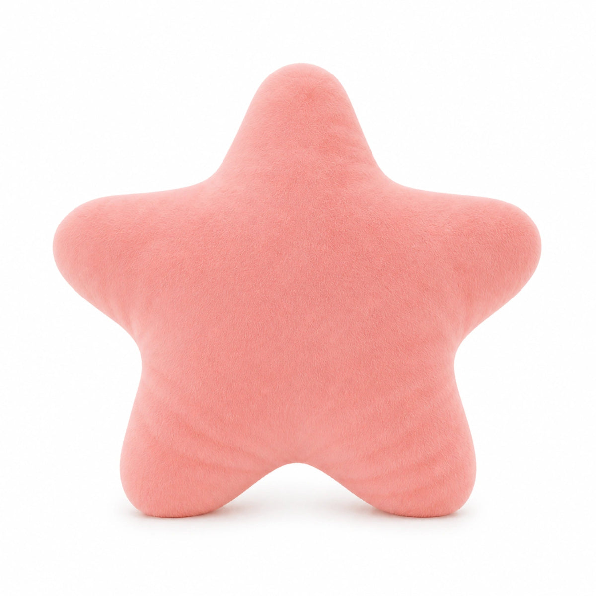 Coussin étoile rose moelleux pour bébé décoration chambre fille douce