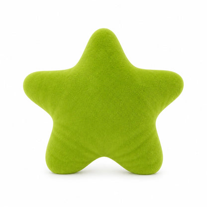 Coussin étoile vert doux pour bébé décoration chambre enfant apaisante