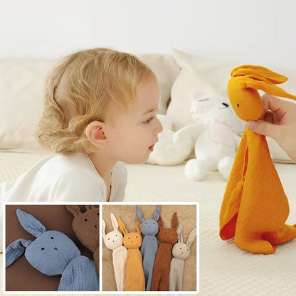 Doudou bébé - Cigogne et bébé