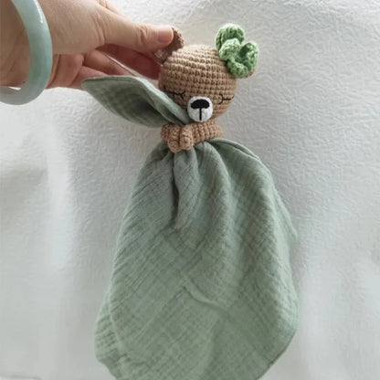 Doudou bebe | Peluche apaisante et lange de douceur pour nourrisson