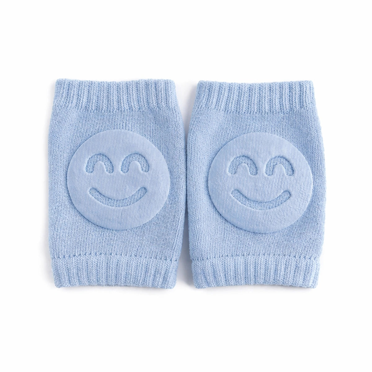 Genouillères bébé anti-chute bleu clair – coussinets de protection souples pour genoux sensibles de bébé