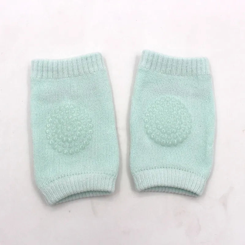enouillère bébé antidérapante vert menthe douce pour protéger les genoux