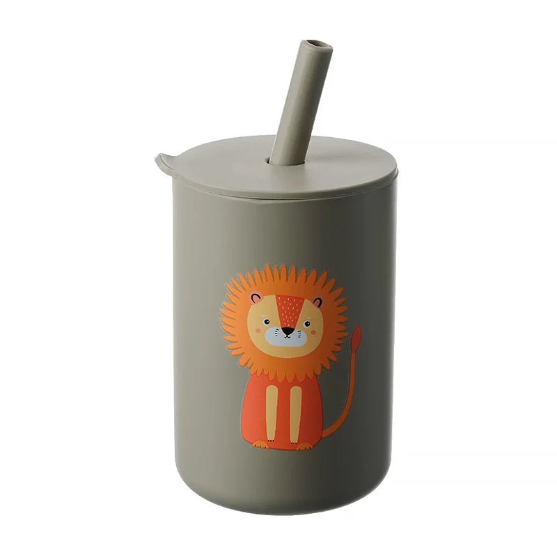 Gobelet en silicone pour enfant | Anti - fuite & ergonomique - Cigogne et bébé