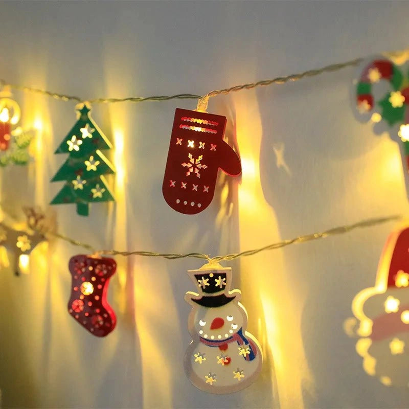 guirlande lumineuse LED | motifs de Noël pour enfants