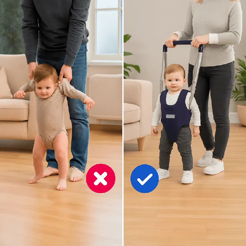 Harnais de marche bébé pour l’apprentissage des premiers pas