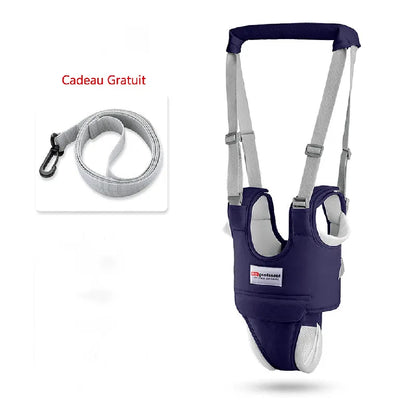 Harnais de marche bébé violet confortable et sécurisé