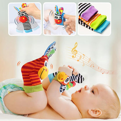 Chaussettes hochets pour bébé