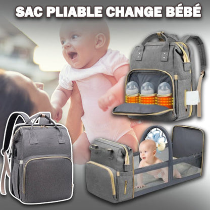 Foldable baby bag™ | Sac pliable berceau pour bébé