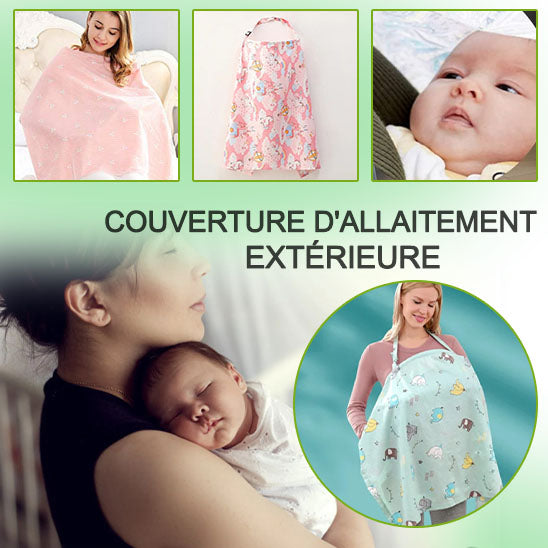 Nursing apron™ |Couverture Cape en coton pour maman