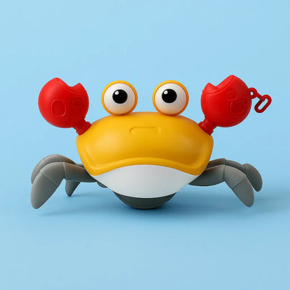 Jouet crabe jaune