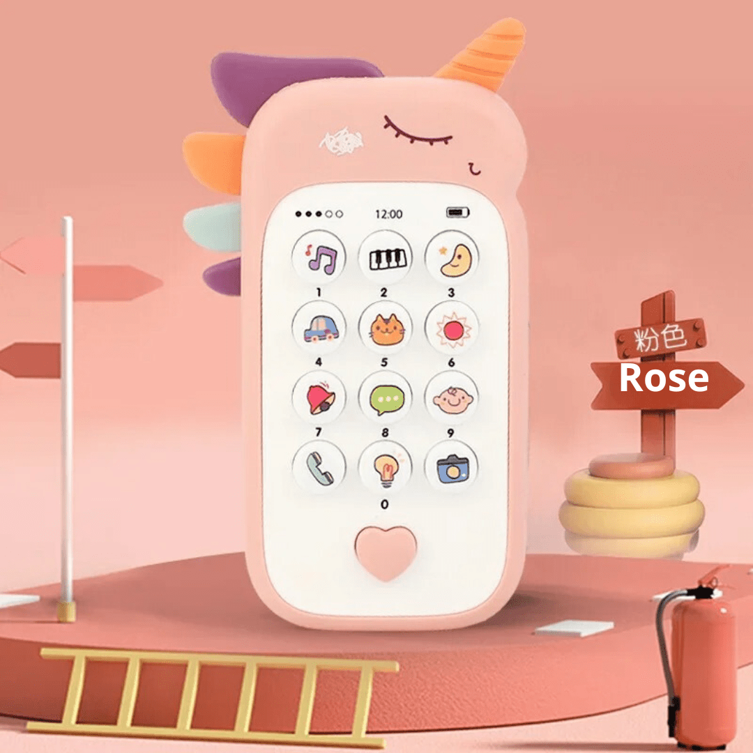 Jouet bebe | téléphone portable - Cigogne et bébé