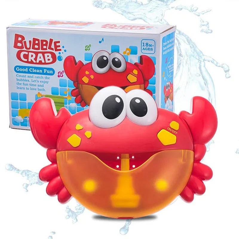 Jouet de bain bébé | crabe à bulles - Cigogne et bébé