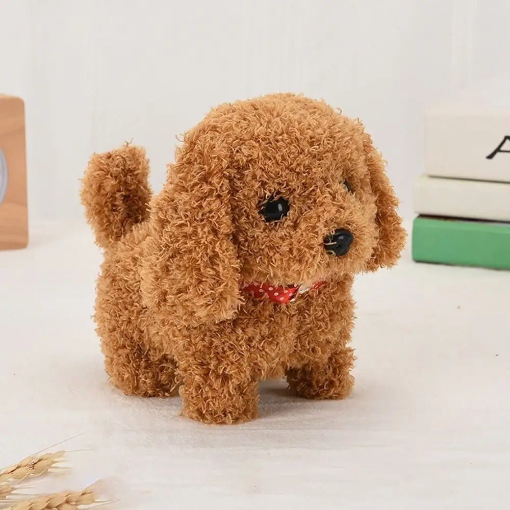 Jouet électronique en peluche - Cigogne et bébé