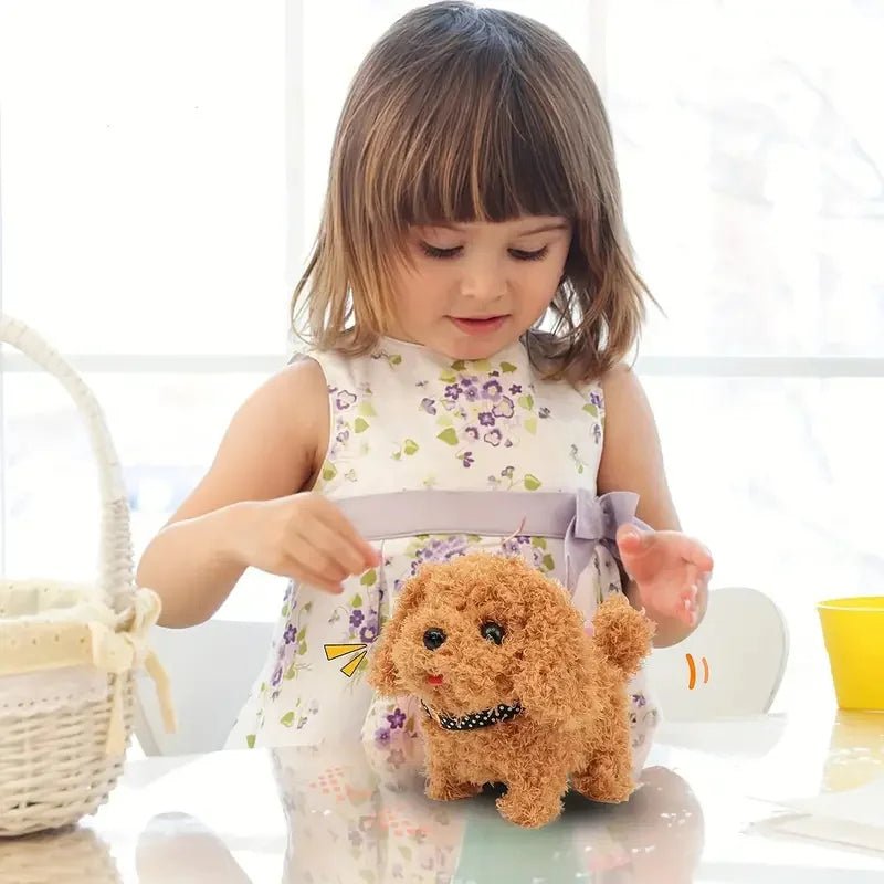 Jouet électronique en peluche - Cigogne et bébé