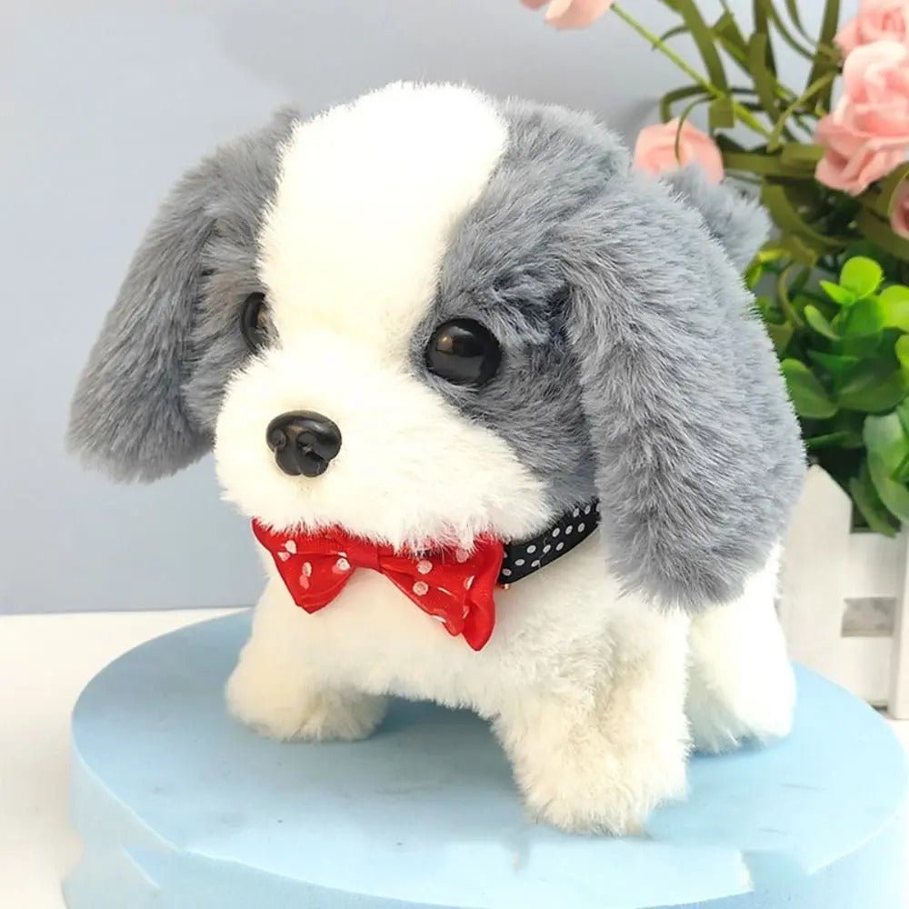 Jouet électronique en peluche - Cigogne et bébé