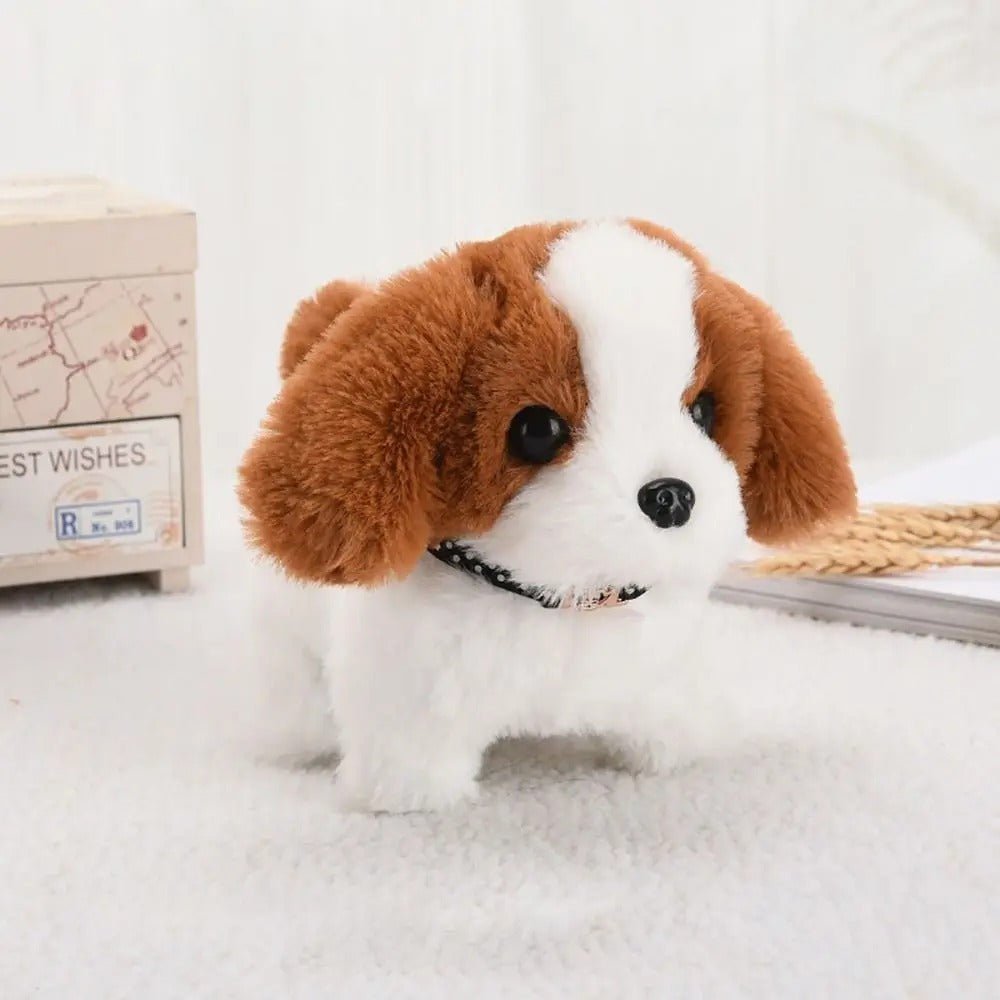 Jouet électronique en peluche - Cigogne et bébé
