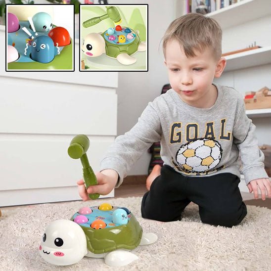 Jouet pour bébé - Cigogne et bébé