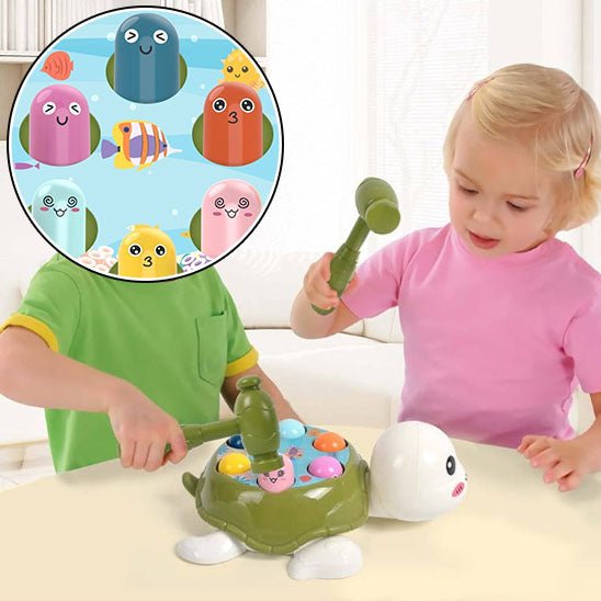 Jouet pour bébé - Cigogne et bébé