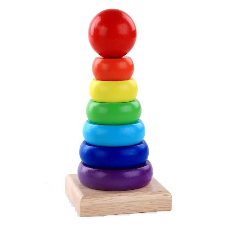 Jouets Montessori - Cigogne et bébé