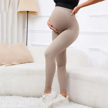 Legging de maternité beige clair