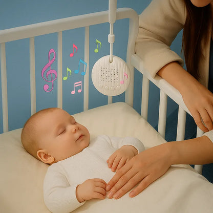 Veilleuse bruit blanc | apaisante et rechargeable pour bébé