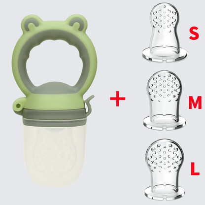 Mangeoire à fruits pour bébé - Cigogne et bébé