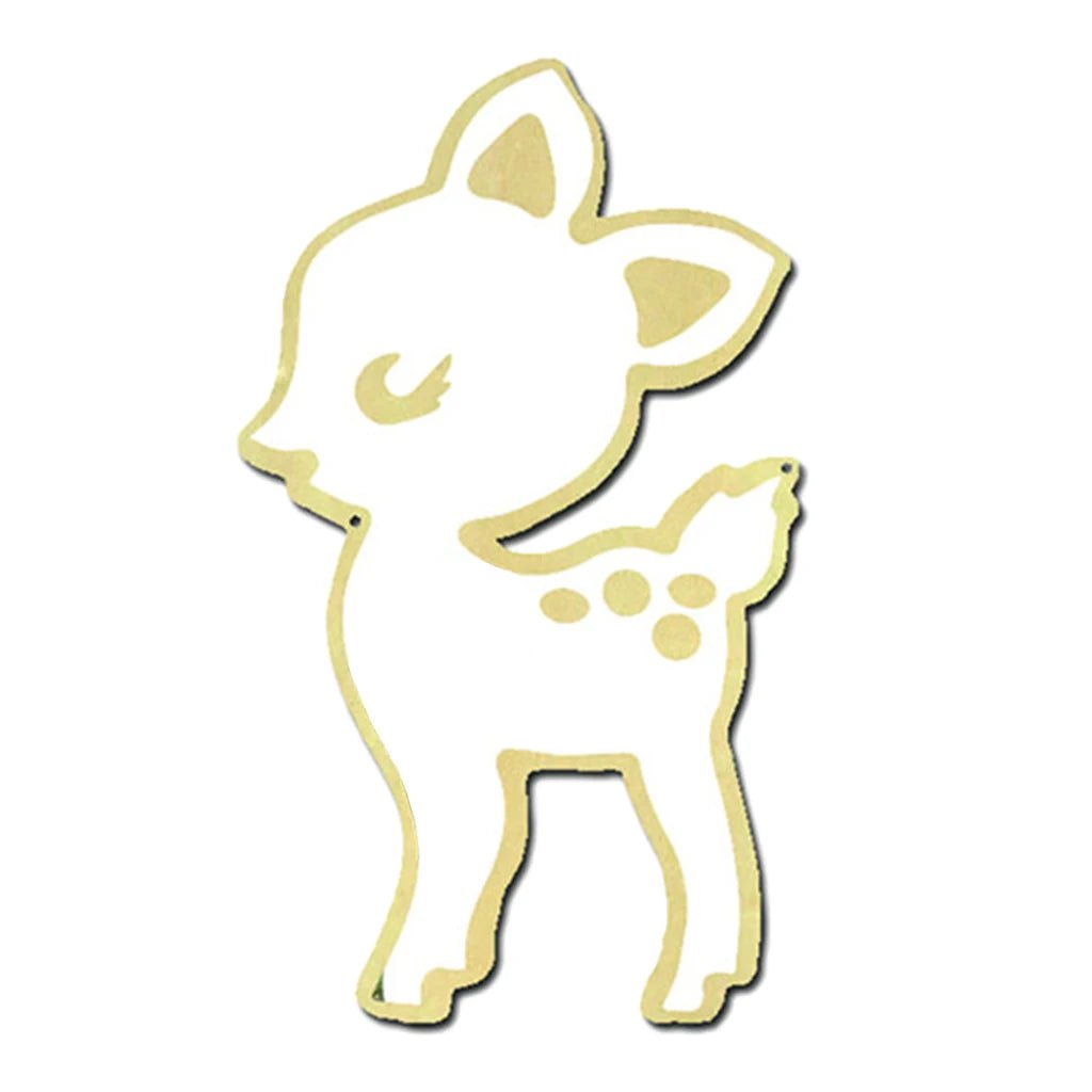 Miroir décoratif - Cigogne et bébé