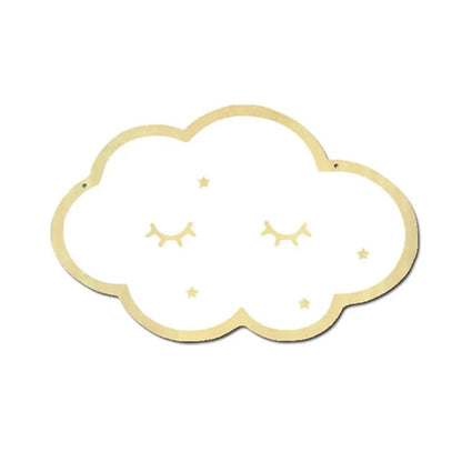 Miroir décoratif - Cigogne et bébé