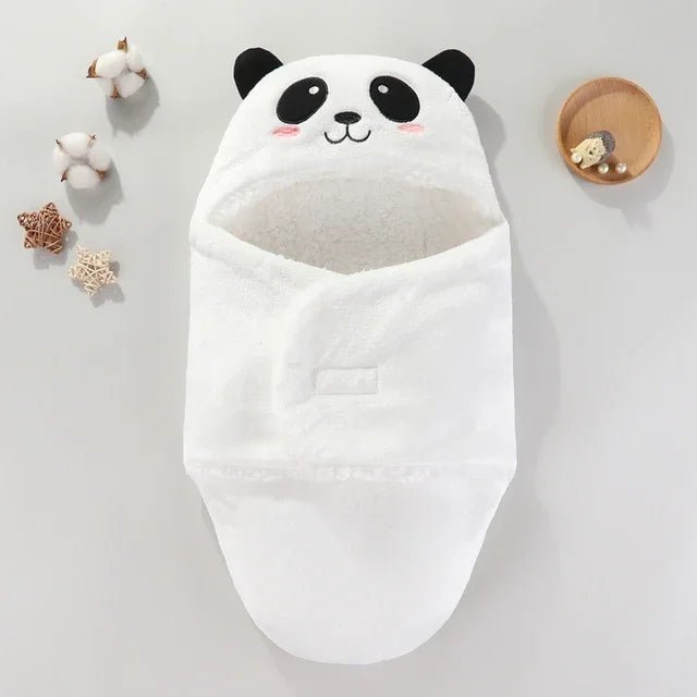 Nid d'ange pour bébé - Cigogne et bébé