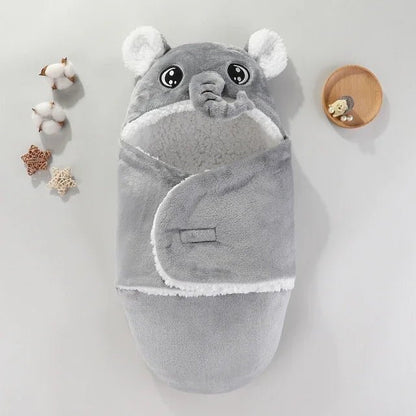 Nid d'ange pour bébé - Cigogne et bébé