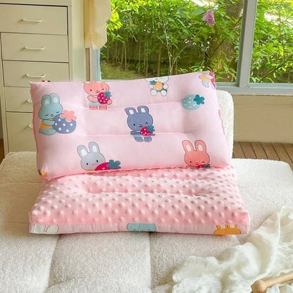 Oreiller pour bébé - Cigogne et bébé