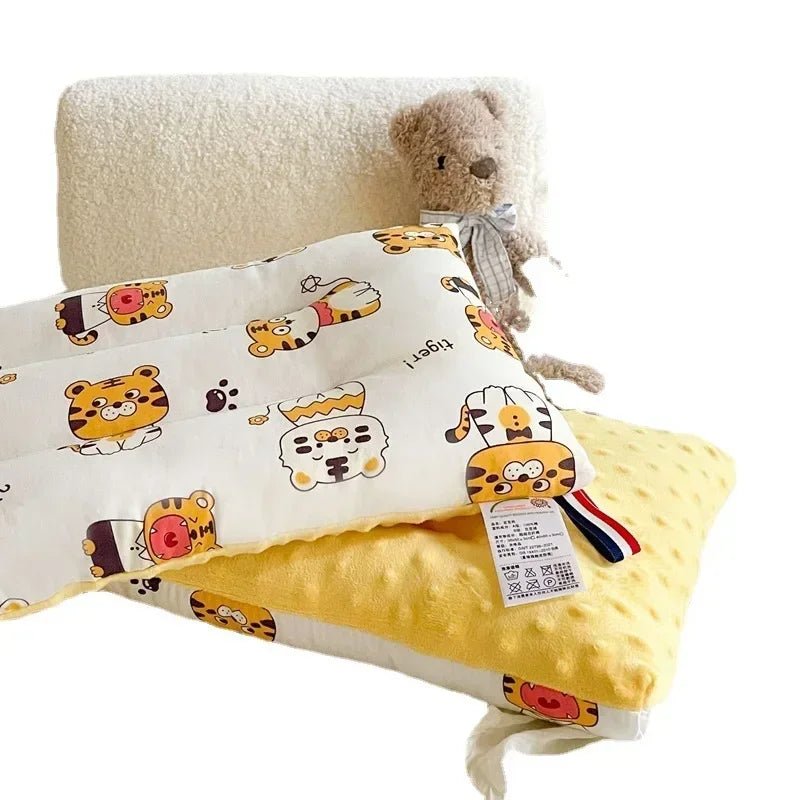 Oreiller pour bébé - Cigogne et bébé