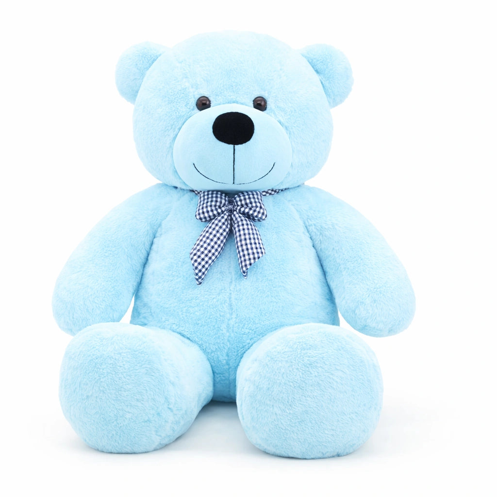 ours peluche géant bleu bébé doux compagnon câlin décoration chambre bébé peluche géante
